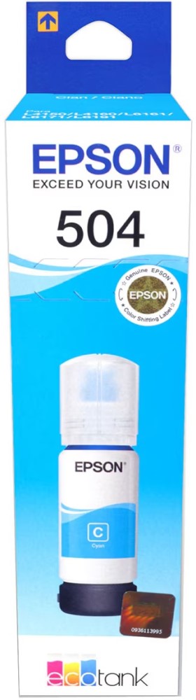 Tinta p/Impresora Epson L4150/L4160 Cyan Epson® T504220-AL [Pieza]
