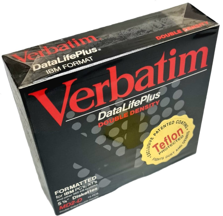 Diskettes Teflon IBM 5¼ c/10 DD Verbatim® 87066 [Pieza] 23942870661