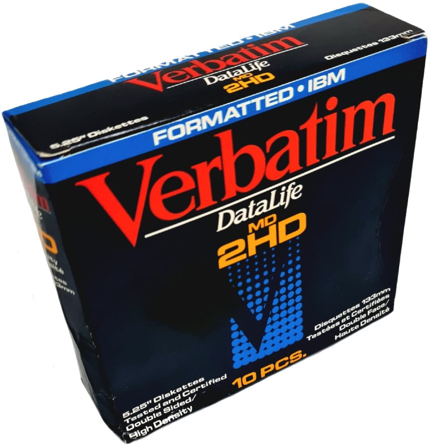 Diskettes Format IBM 5¼ c/10 HD Verbatim® 87177 [Pieza] 23942860266