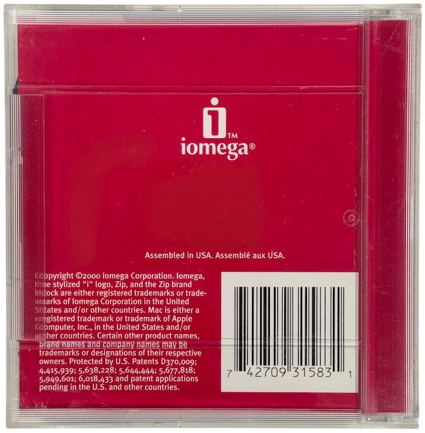 Disco Zip Zip Formato Mac 100mb Iomega® 32226 [Pieza] 742709315831 2
