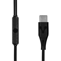 Audífonos Alámbricos USB C cable 1.2m Negro Super Bass Vorago® EP-306-BK [Pieza] 7503044580499 4