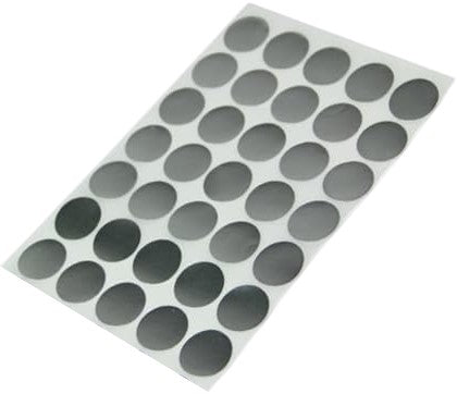 Etiqueta Adhesiva Circulo c/100 o Plata 12mm Lesa® Nº.152 Bolsa 01