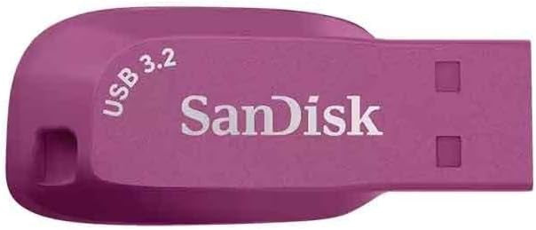Memoria USB 3.2 Ultra Shift 128gb Morado SanDisk® SDCZ410-128G-G4 [Pieza] 619659203085