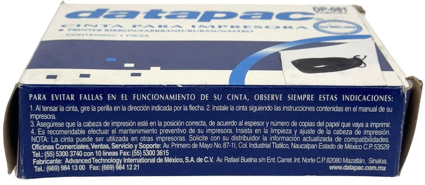 Cinta p/Impresora Epson ERC-03 L50 Púrpura Datapac® DP-081 [Pieza] 7536641108124 6