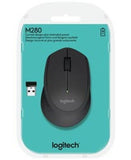 Mouse Óptico Inalámbrico USB Negro Logitech® M280 Pieza 97855107435