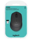 Mouse Óptico Inalámbrico Negro Logitech® Proesa® M280 Pieza 97855107435