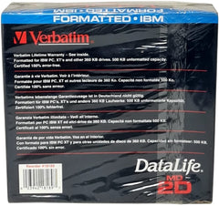 Diskettes Format IBM 5¼ c/10 DD Verbatim® 18189 [Pieza] 23942181897 2
