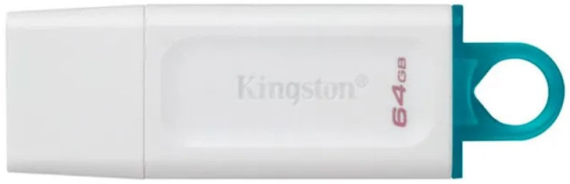 Memoria USB 3.2 Gen1 DataTraveler® 64gb White + Teal Exodia™ Kingston® KC-U2G64-5 R [Pieza] 740617314342 2