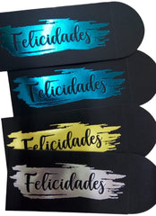 Sobre p/Regalo Dinero Estamapado Metálico Colores Varios Billete Ware’s® Kingdom [Sobre] 2