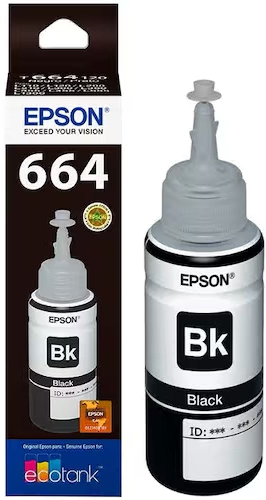 Tinta p/Impresora Epson 664 Negro Epson® T664120-AL Pieza 10343885295