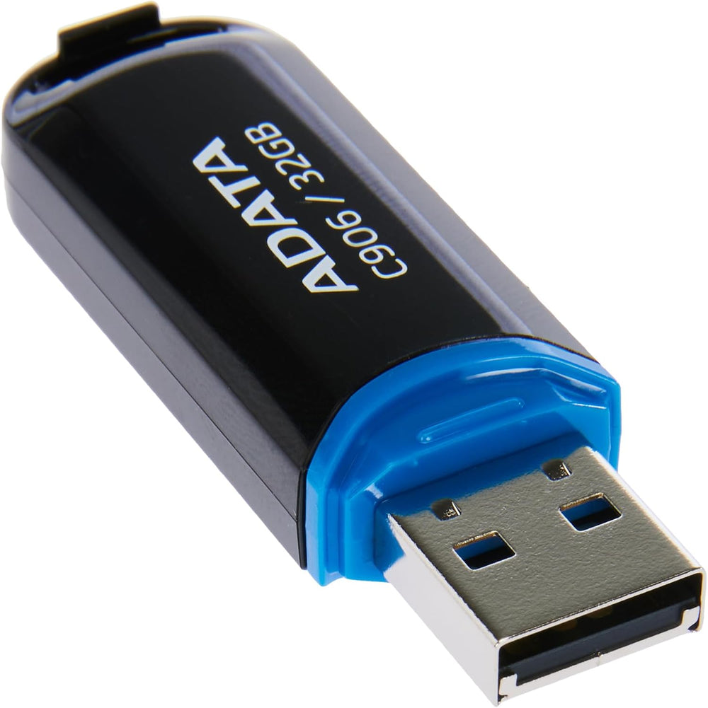 Memoria USB Tipo A 2.0 c/Tapa 32gb Negro/Transpare C906 ADATA® AC906-32G-RBK [Pieza] 4713435791912 3