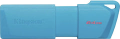 Memoria USB 3.2 Gen1 DataTraveler® 64gb Turquesa Exodia™ Kingston® KC-U2L64-7 LB [Pieza] 740617336306