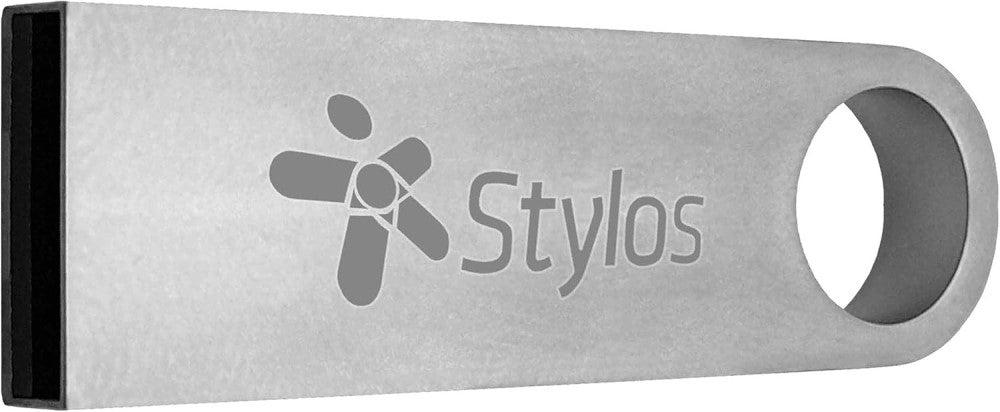 Memoria USB Tipo A 2.0 64gb Metálica ST100 Stylos® Tech STMUSB4B Pieza 7503024582598 03