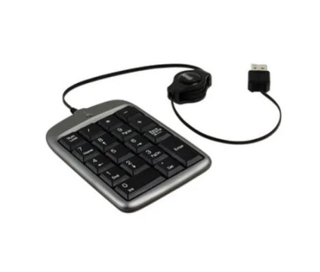 Teclado Numerico Retrac Gris Easy Line® EL-993759 [Pieza] 615604993759