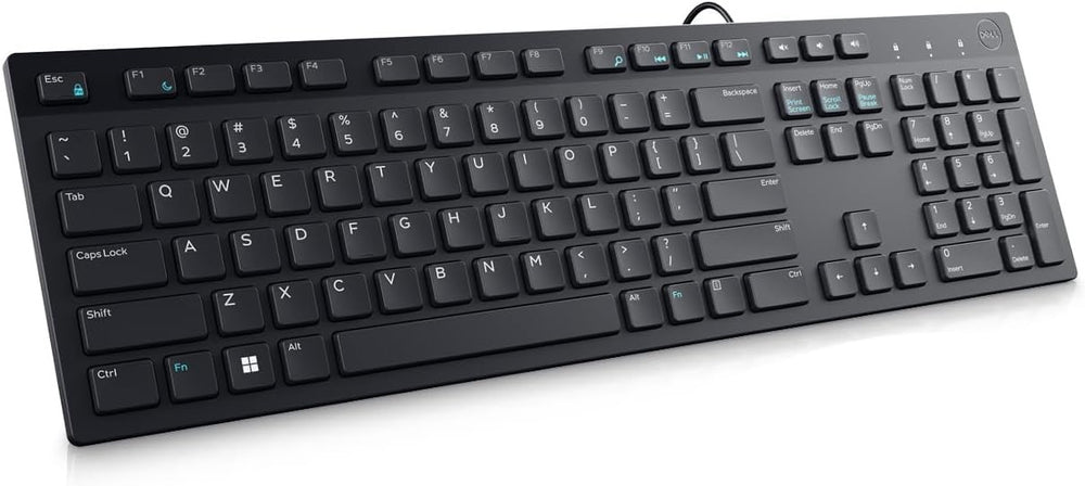 Teclado Alámbrico USB Negro Dell® KB216-BK-LTN [Pieza] 884116180487