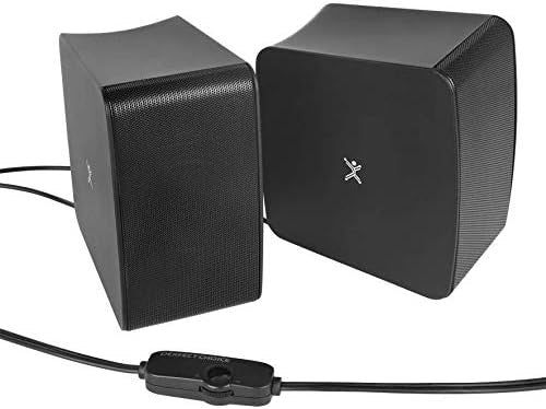 Bocinas para PC Estéreo Pulse 3.5mm plug USB-A power Negro Perfect Choice® PC116585 [Pieza] 615604116585 3