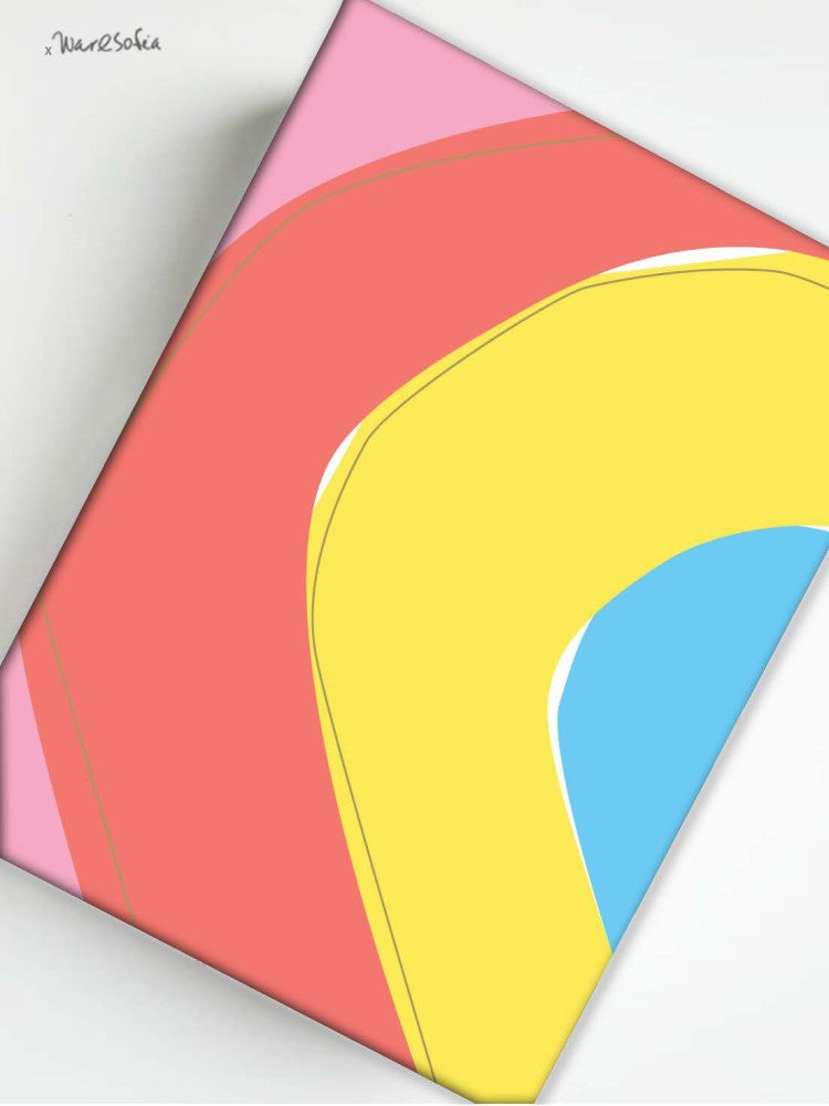 Papel p/Regalo Rainbow 100g 70×50cm Ware’s® Kingdom Hoja 7503006886041 01