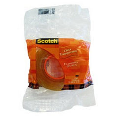 Cinta Adhesiva Celofán #600 Scotch® Transparente 19mm×33m 3M® MT-9001-8155-3 [Pieza] 7501023100171