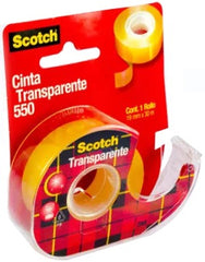 Cinta Adhesiva #550 c/Despachador Scotch Transparente 19mm×30m 3M® 5501833D [Pieza] 51131611382 2
