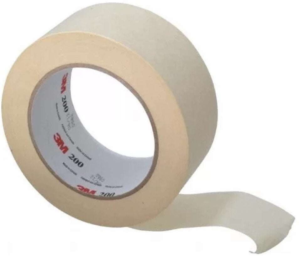 Cinta Adhesiva Masking 200 Crema 48mm×50m 3M® [Pieza] 7501023102540