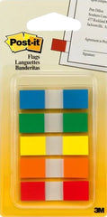 Notas Adhesivas (bandera) Post-It® Mini c/100 Colores (5) .5×1.7" 3M® 683-5CF [Pieza] 7891040204229