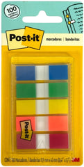 Notas Adhesivas (bandera) Post-It® Mini c/100 Colores (5) .5×1.7" 3M® 683-5CF [Pieza] 7891040204229 2
