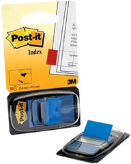 Notas Adhesivas (bandera) Post-It® c/50 Azul 1×1.7" 3M® 680-2 [Pieza] 21200665219