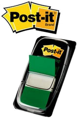 Notas Adhesivas (bandera) Post-It® c/50 Verde 1×1.7" 3M® 680-3 [Pieza] 21200665226