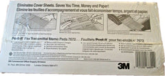 Notas Adhesivas Post-It® 2 Block c/50 hjs 100hj Mensaje Fax 4×8" 3M® 7672 [Paquete] 21200726644 2