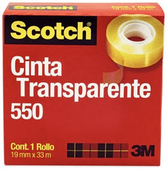 Cinta Adhesiva #550 Scotch® Transparente 19mm×33m 3M® 9-1933-BX [Pieza] 21200518287