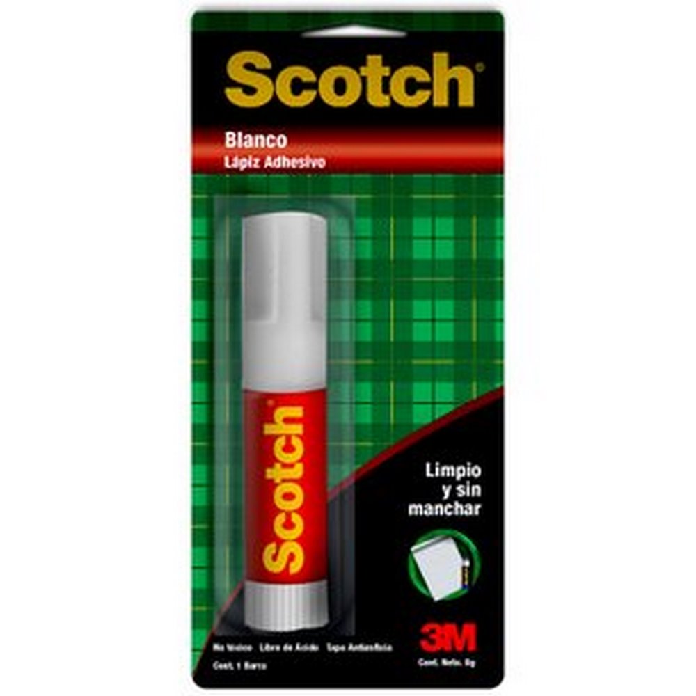 Adhesivo tipo Lápiz Scotch Blanco 8g 3M® 6008-H-SP Pieza 51131590960