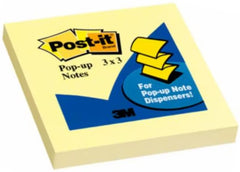 Notas Adhesivas Repuesto Post-It® Pop-up 100hj Amarillo 3×3" 3M® R330-YW [Pieza] 21200692093 2