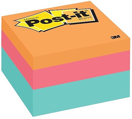 Notas Adhesivas Post-It® 400hj Cubo Pastel 3M® 2053-SP [Pieza]