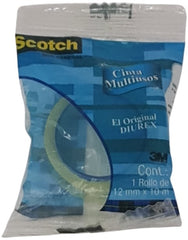 Cinta Adhesiva #508 Scotch® Transparente 12mm×10m 3M® 3MPCINAB033 [Pieza] 7501023128953