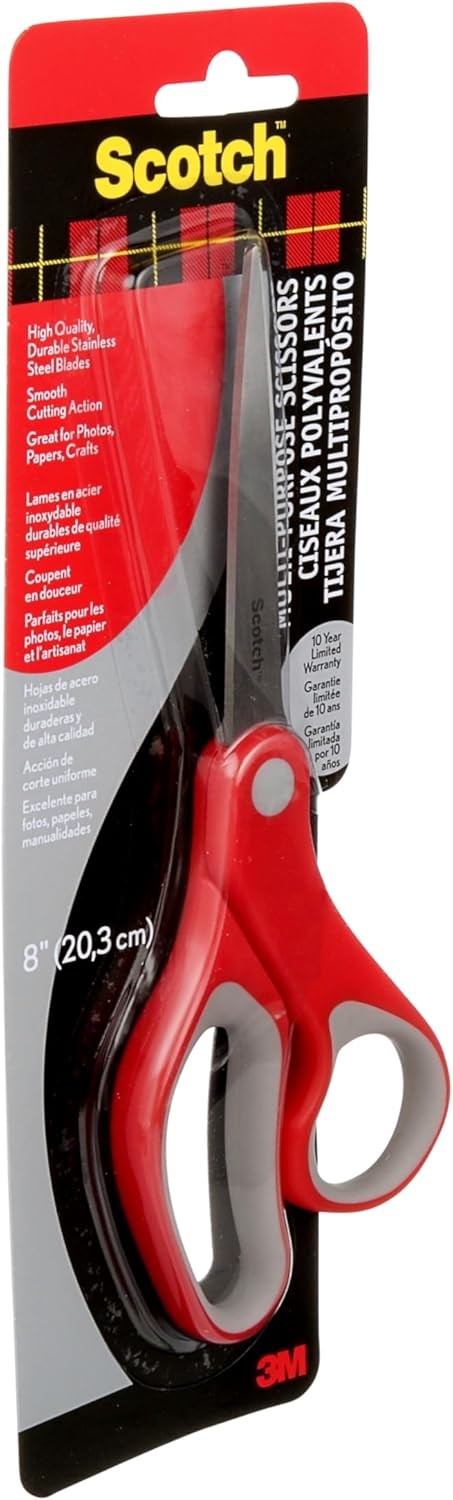 Tijera Multiusos Multipropositos 8" 3M® 1428 Pieza 51141254722 02