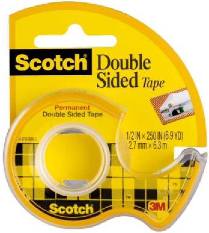 Cinta Adhesiva Doble Cara 665 c/Despachador Scotch® 12mm×6.3m 3M® 136D [Pieza] 21200010323 Imagen principal del producto