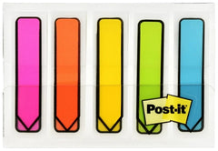 Notas Adhesivas (bandera) Post-It® Mini Flecha c/100 Colores Neón(5) .5×1.7" 3M® 684-ARR2 [Pieza] 7891040204212 2