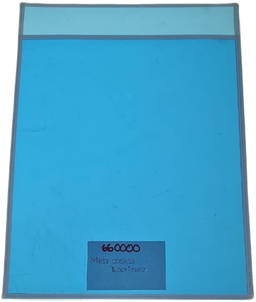Mica Protectora Cosida porta Escritura 29½×41cm Mica Azul 31×43cm Aguila® Pieza 01