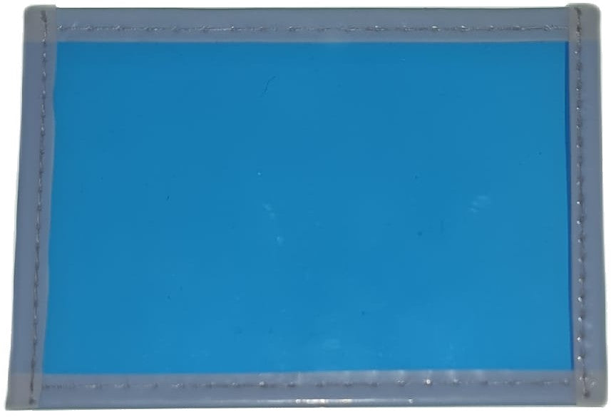 Mica Protectora Cosida porta Credencial 9½×6¼ cm Mica Azul 11×7.5cm Aguila® Pieza 01