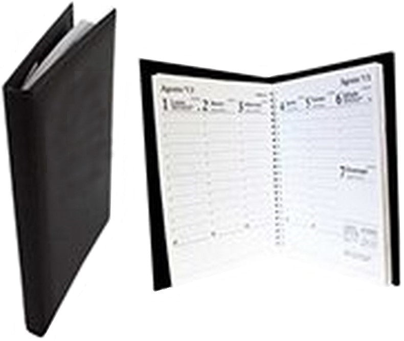 Agenda 2026 Curpiel Semanal medio Oficio Negro 18×23.5cm Creativida [Pieza] 7501099319613 5