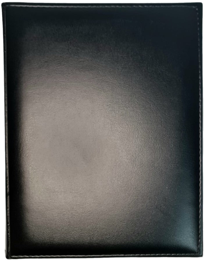 Agenda 2026 Curpiel Diaria medio Oficio Negro 18×23.5cm Creativida [Pieza] 4