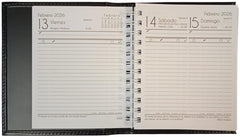 Agenda 2026 Curpiel Memorándum Negro 15×18.5cm Creativida [Pieza] 7501099319194