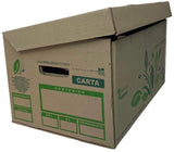 Caja Archivo de Cartón 51×32×26cm Tapa Integrada Kraft Carta Copamex® Pieza 7502237374150