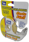 Cinta Adhesiva 255 Corte Fácil Despachad Transparente 12mm×33m Tuk® 265570 Pieza 721672007738