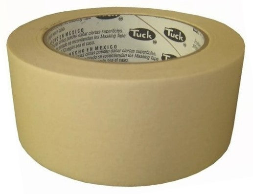 Cinta Adhesiva Masking 111 Industrial Crema 72mm×50m Tuck® 101128 [Pieza]