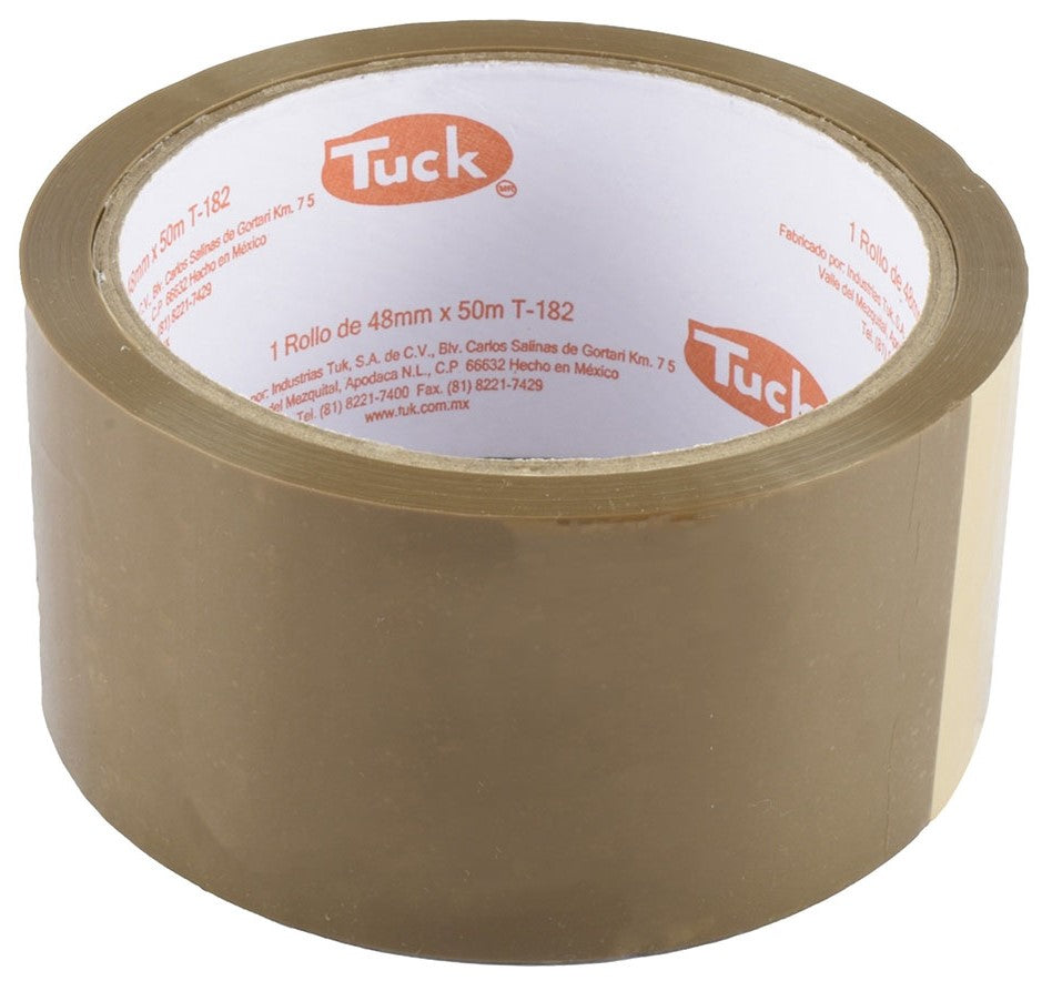 Cinta Adhesiva Empaque 182 Canela 48mm×50m Tuck® Pieza 721672021598 01
