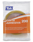 Cinta Adhesiva 200 Transparente 18mm×33m Tuk® 260007 Pieza 721672027224