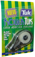 Cinta Adhesiva Invisible D-5 c/Despachador Invisible 12mm×12.7m Tuk® 700501 [Pieza]