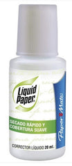 Corrector Liquido Liquid Paper Blanco 20ml PaperMate® LAS1317553 [Pieza] 8854556000180