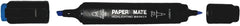Marcador Textos Doble Punta Azul Neón PaperMate® [Pieza] 7501009292098